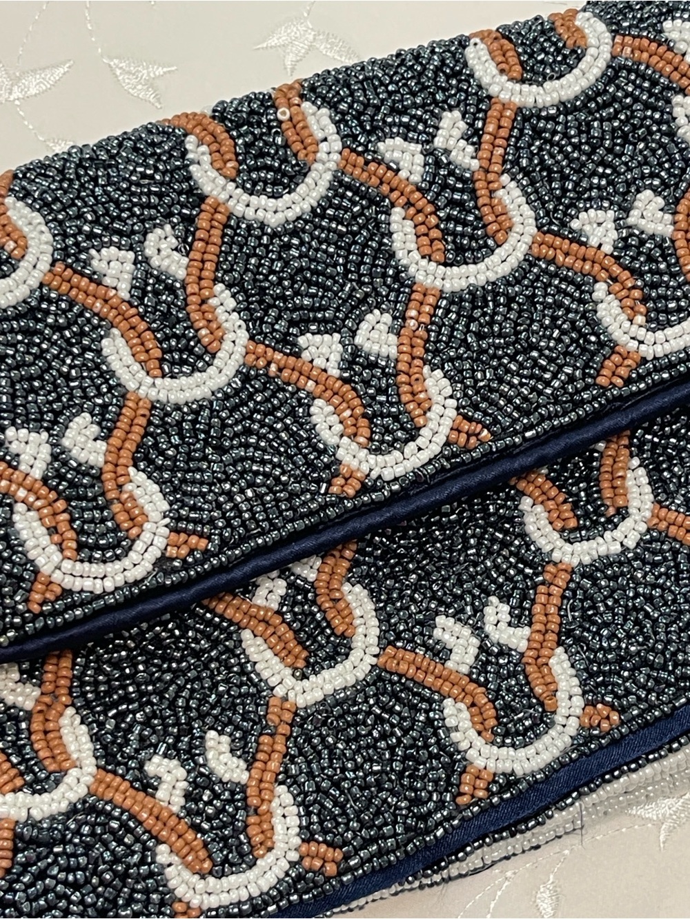 Rachel Zoe Horseshoe Cowgirl beaded bag - Picture 3 of 13